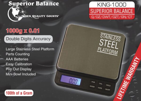 King-1000  (Mini Table Top)