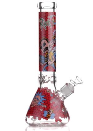 14-Inch Glass Rick and Morty WP -Closeout Price