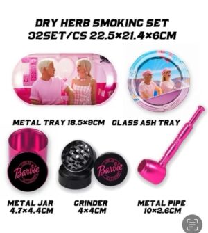Barbie Metal Dry Herb Set (Back in Stock)