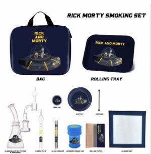 Rick and Morty Glass Smoking Kits  (Back in Stock)