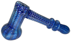Blue Hammer- Thick Glass  6-inches