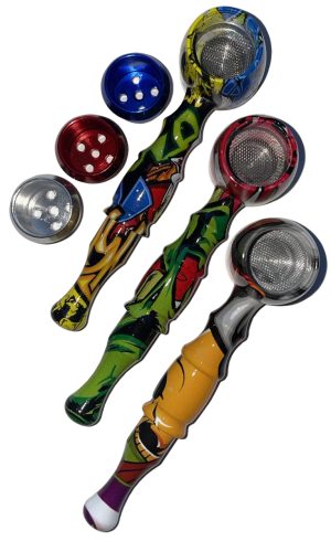 Metal Pipe with Designs