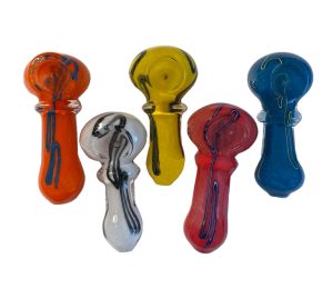 Pack 11  includes 5 Glass Hand Pipes