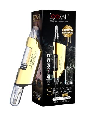 Lookah Seahorse Pro Plus- Electric Nectar Collector -Limited Edition GOLD