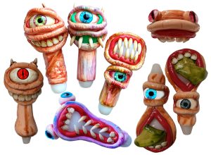 GP-1033  3D Hand Pipes